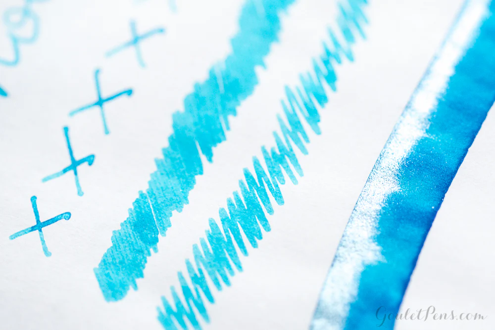 Diamine Blue Lightning - Ink Sample - Image 3
