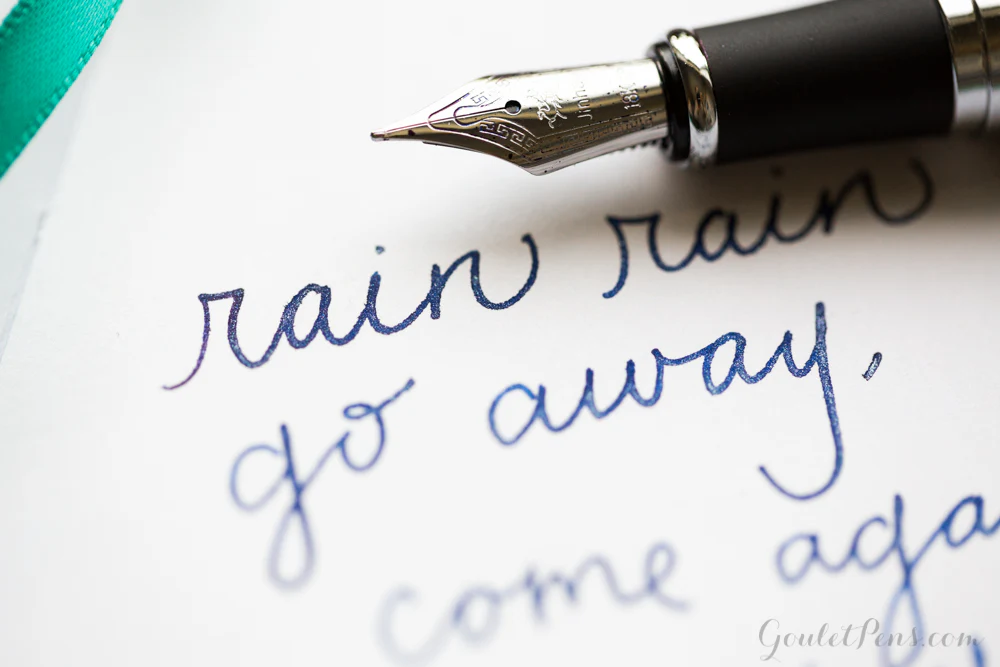 Diamine Blue Pearl - Ink Sample - Image 2