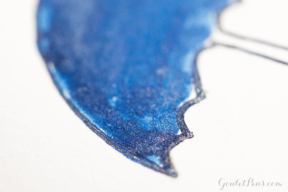 Diamine Blue Pearl - Ink Sample - Image 4