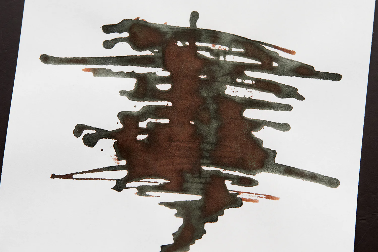 Diamine Chocolate Brown - Ink Sample - Image 4