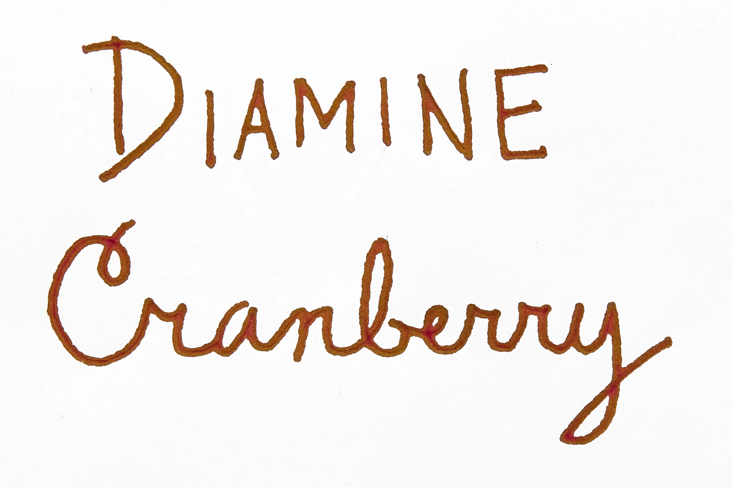 Diamine Cranberry - 50ml Bottled Ink - Image 2
