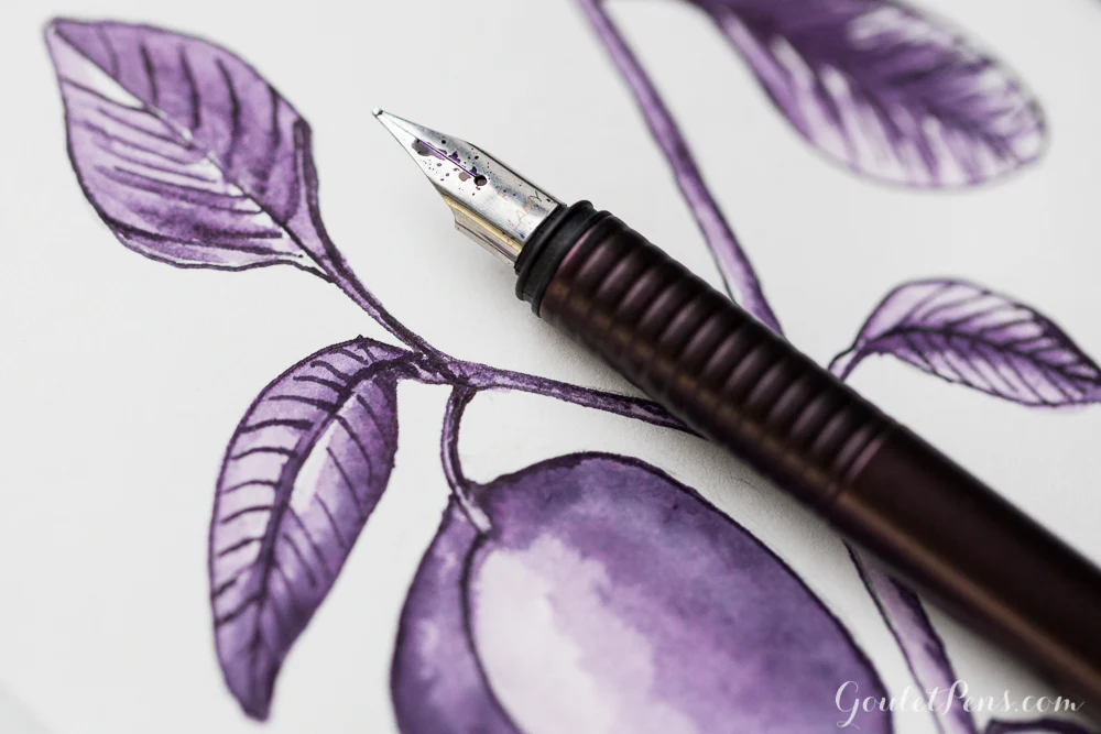Diamine Damson - Ink Sample - Image 3