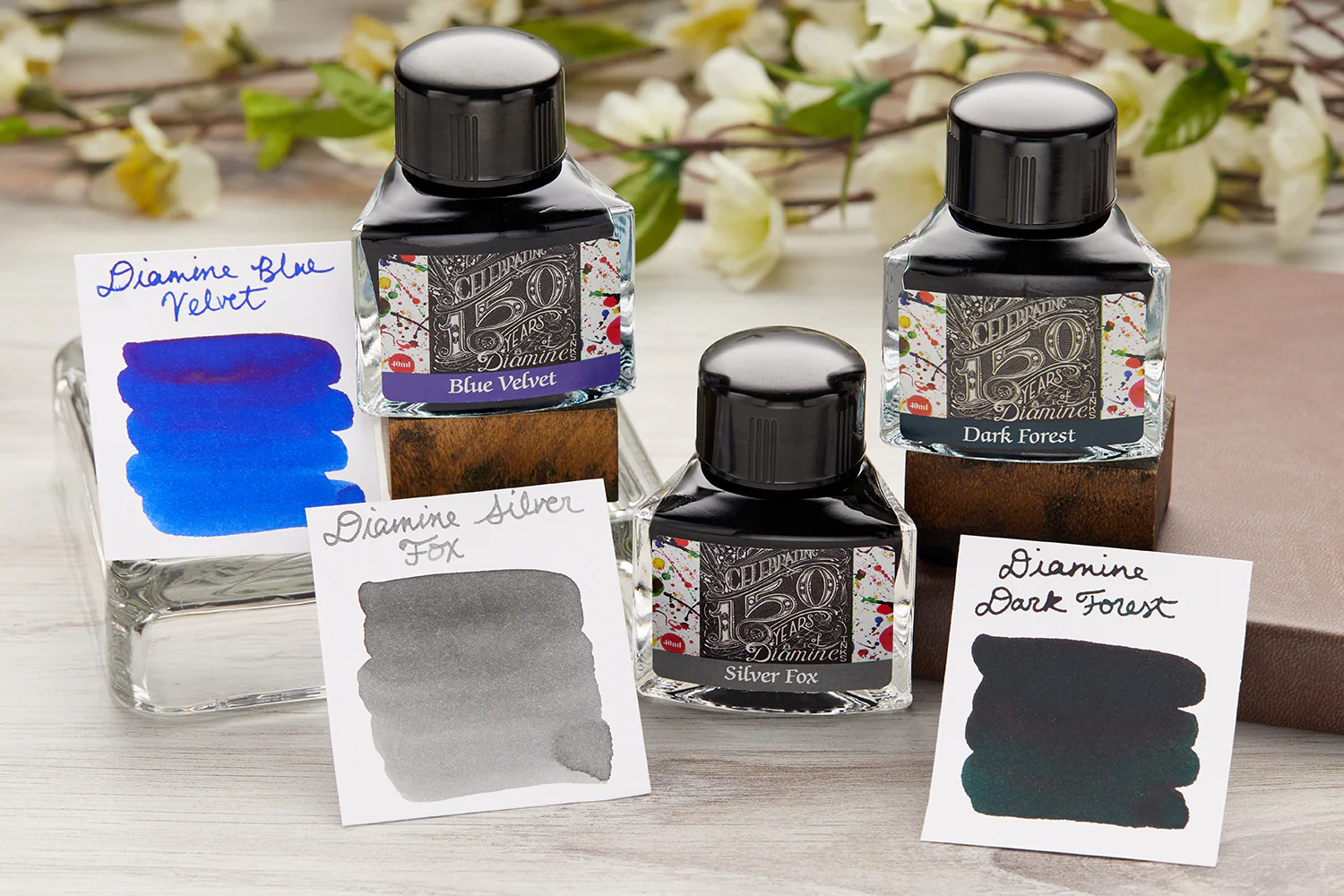 Diamine Dark Forest - 40ml Bottled Ink - Image 4