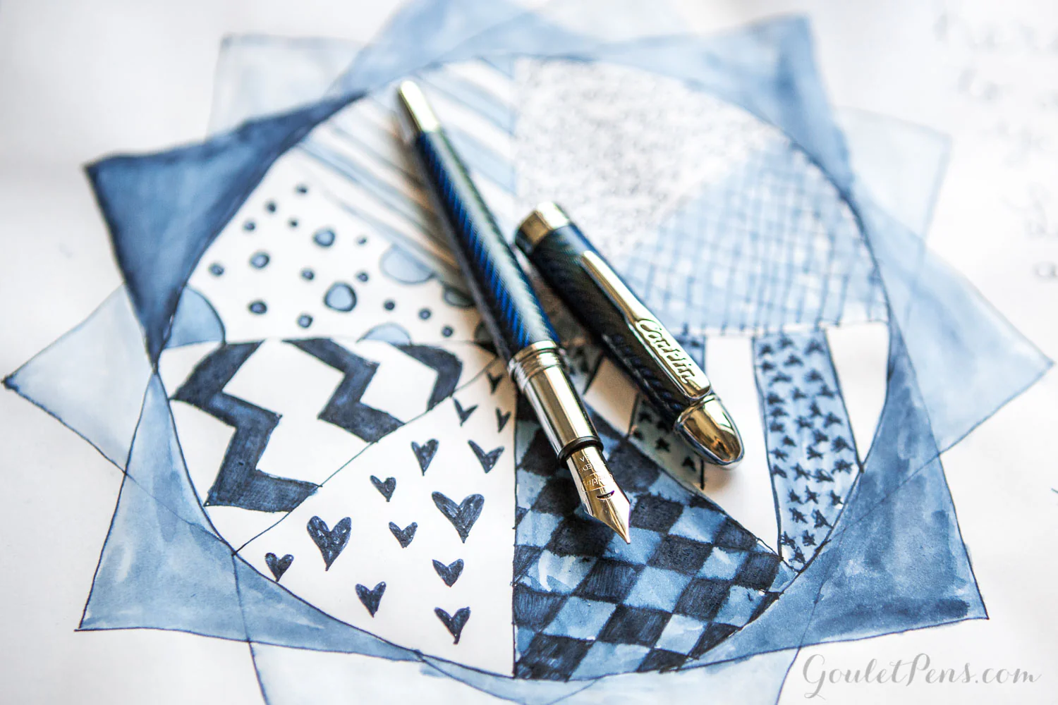 Diamine Denim - Ink Sample - Image 4