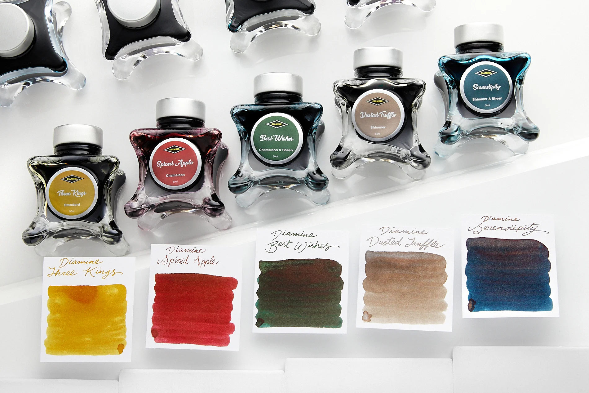 Diamine Dusted Truffle - 50ml Bottled Ink - Image 2
