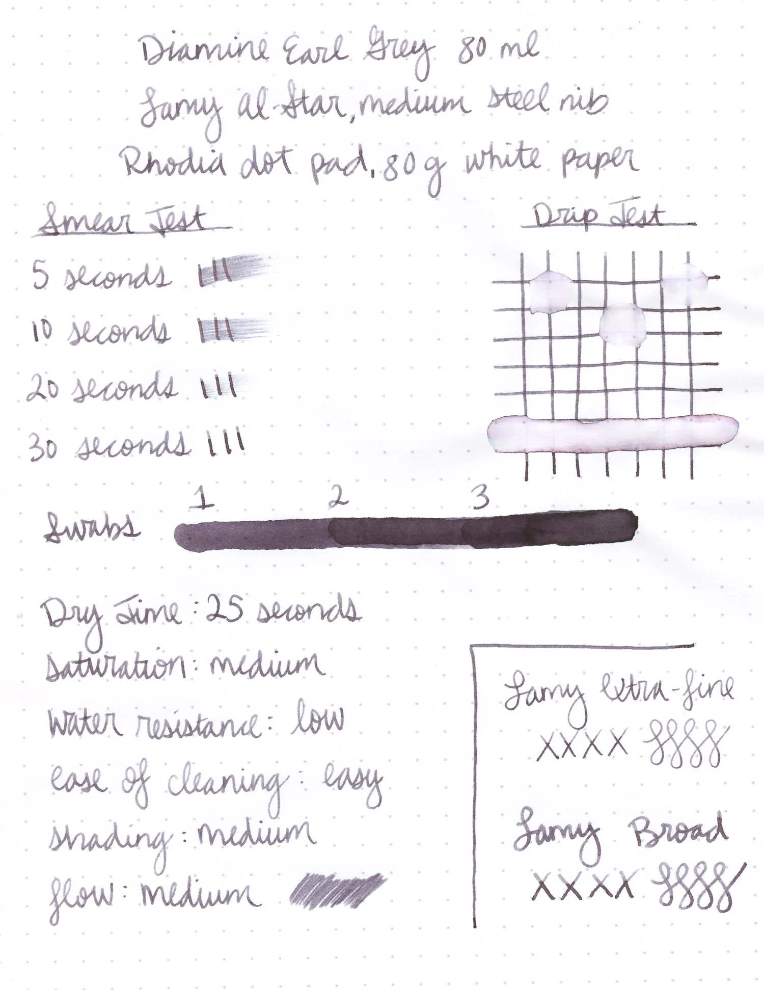 Diamine Earl Grey - 30ml Bottled Ink - Image 8
