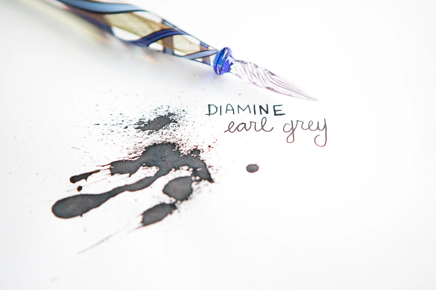 Diamine Earl Grey - Ink Sample - Image 3