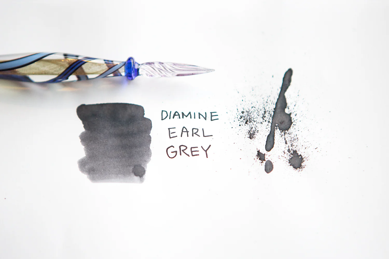 Diamine Earl Grey - Ink Sample - Image 4