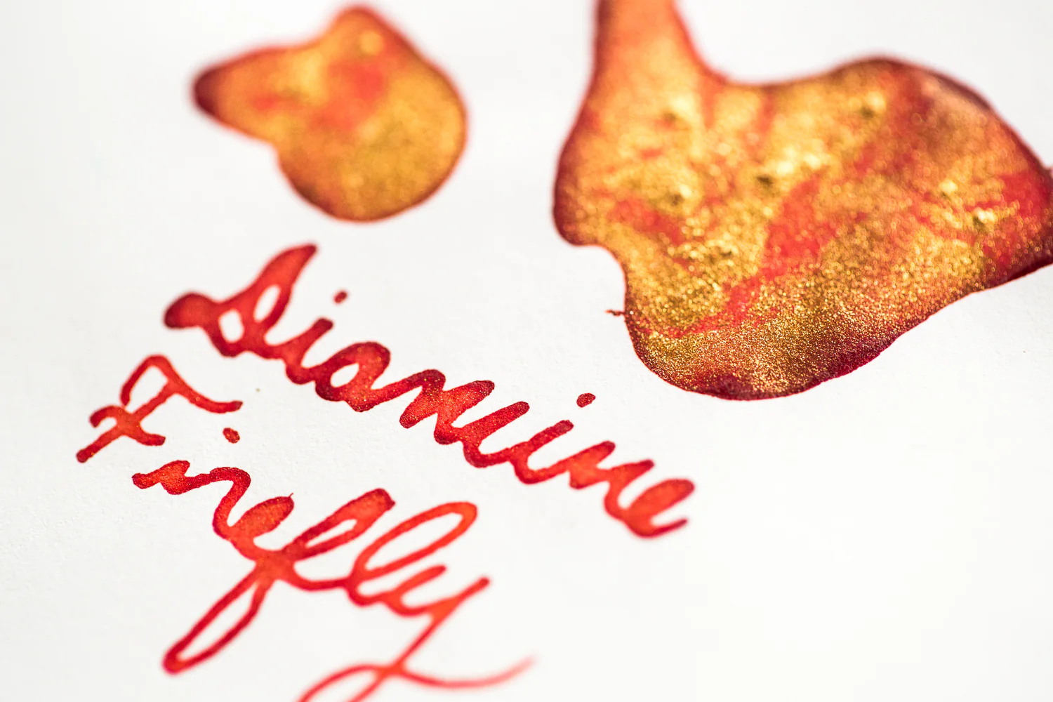 Diamine Firefly - Ink Sample - Image 2