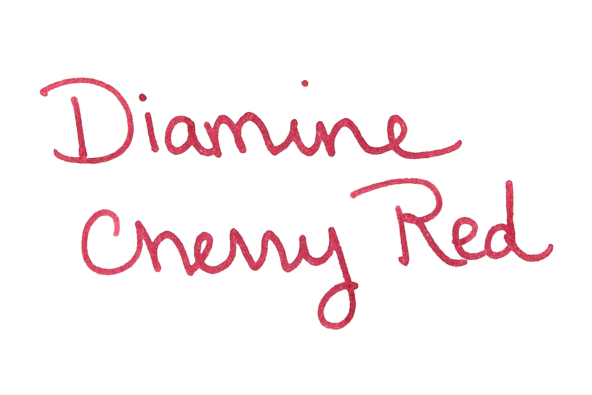 Diamine Forever Cherry Red - Ink Sample - Image 3