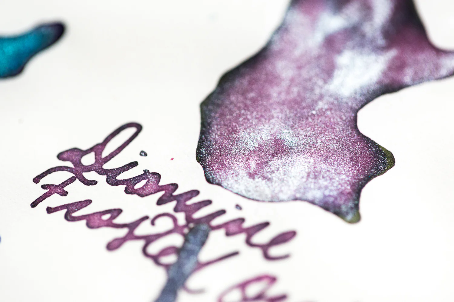 Diamine Frosted Orchid - Ink Sample - Image 3