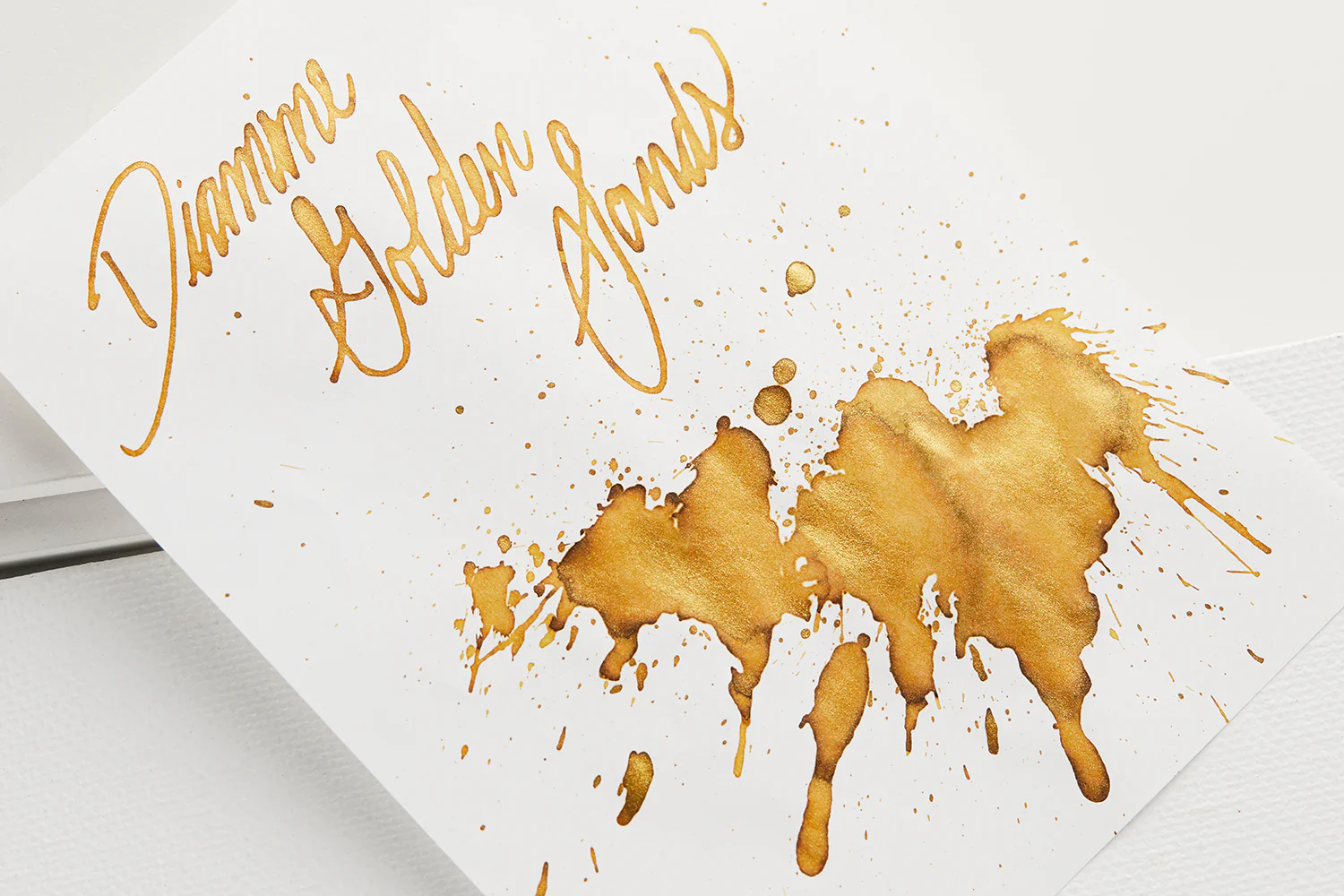 Diamine Golden Sands - 50ml Bottled Ink - Image 6
