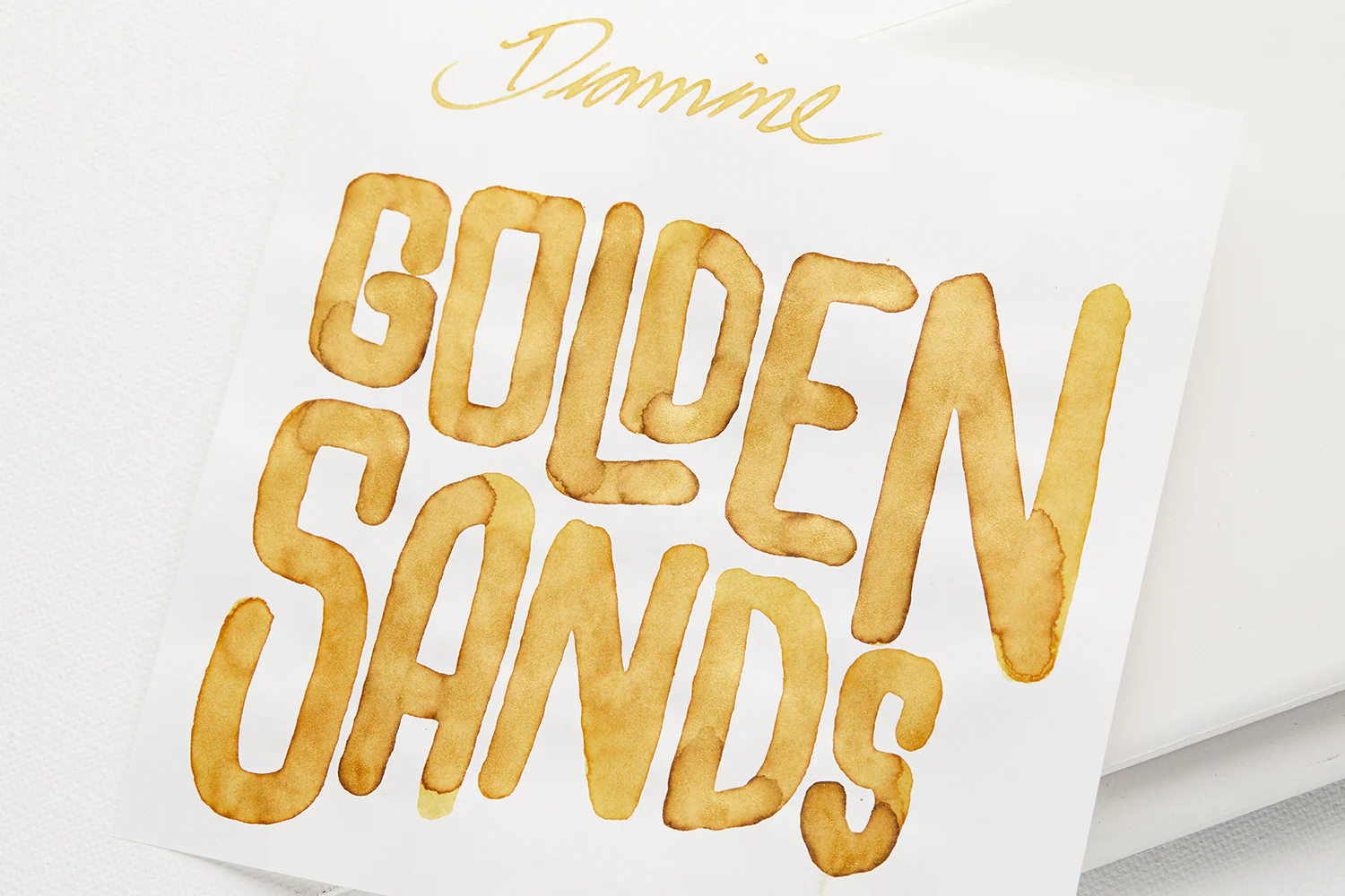 Diamine Golden Sands - Ink Sample - Image 2