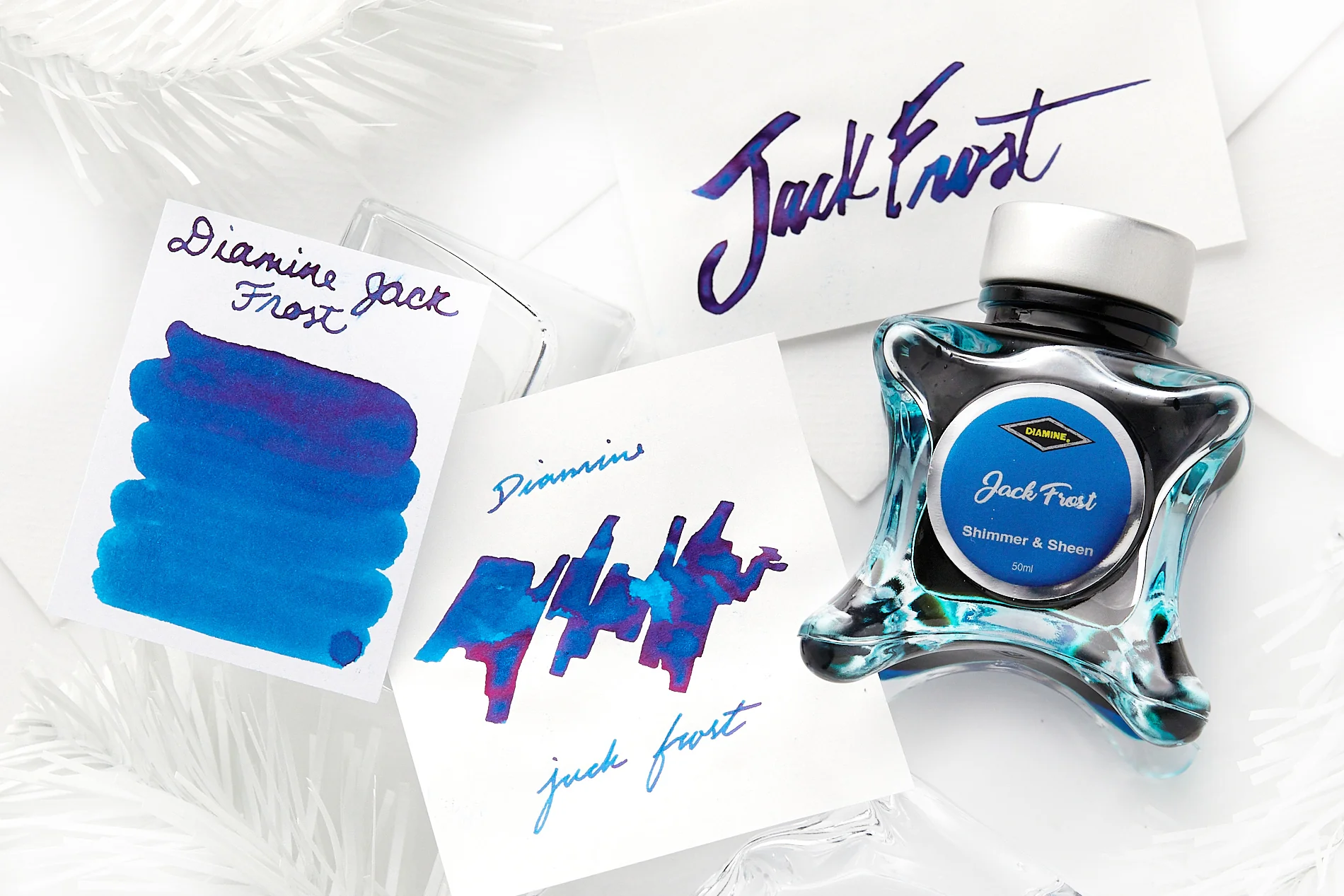 Diamine Jack Frost - Ink Sample - Image 4