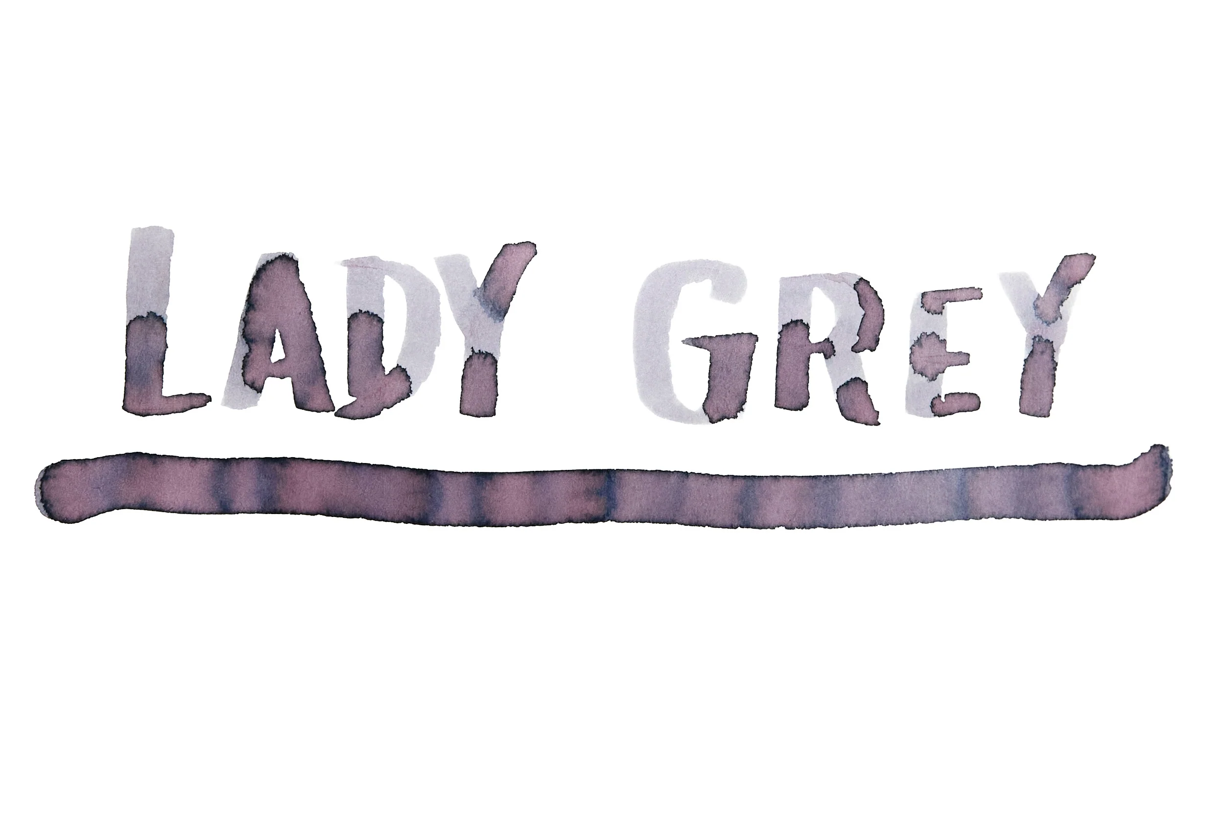 Diamine Lady Grey - Ink Sample - Image 3