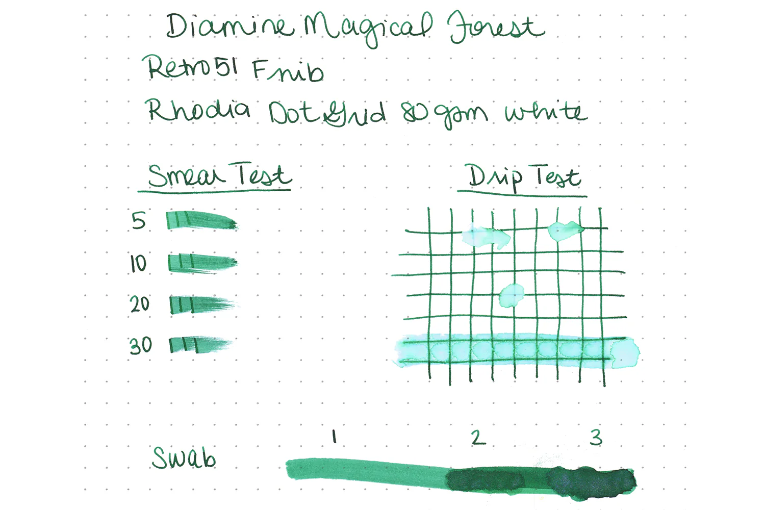 Diamine Magical Forest - 50ml Bottled Ink - Image 7