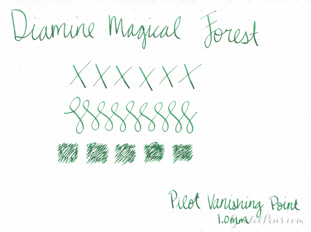 Diamine Magical Forest - 50ml Bottled Ink - Image 8