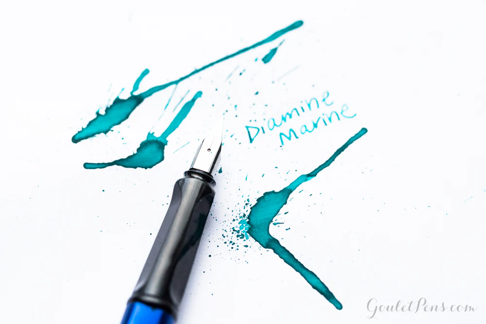 Diamine Marine - Ink Sample - Image 9