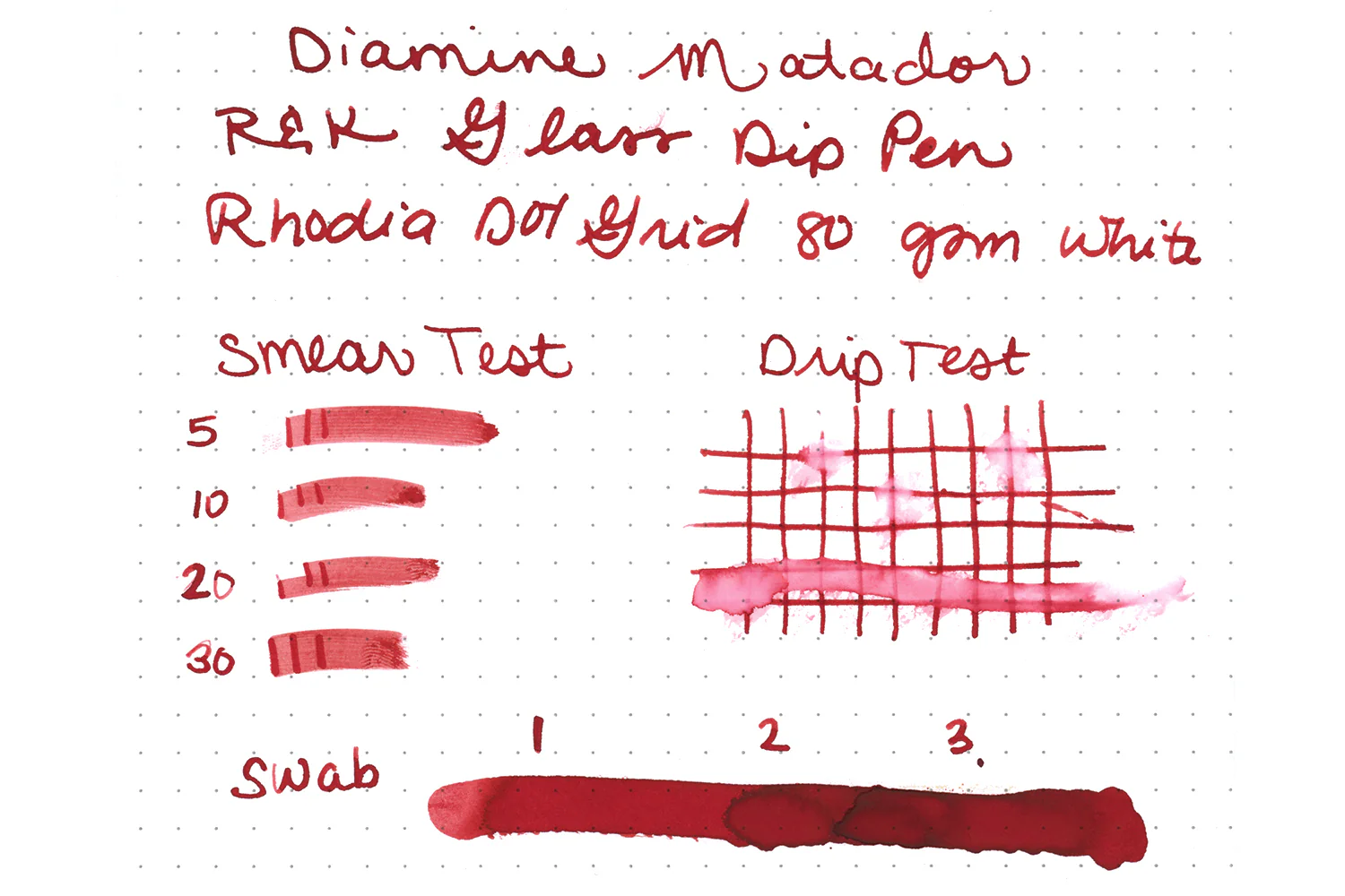 Diamine Matador - Ink Sample - Image 7