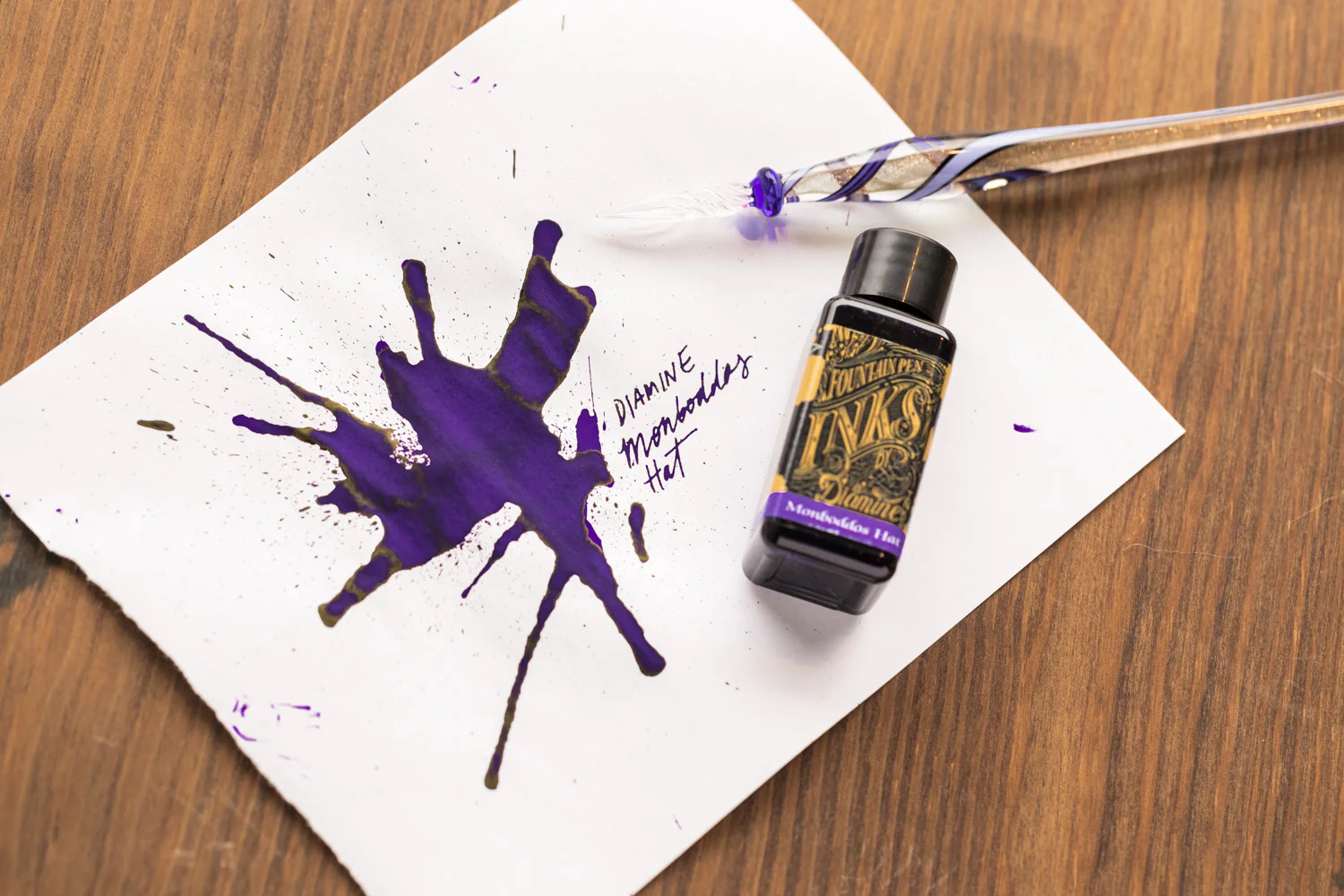 Diamine Monboddo's Hat - Ink Sample - Image 5