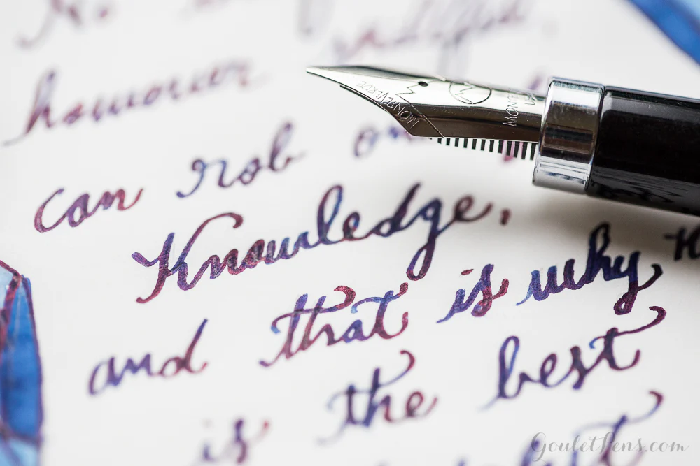 Diamine Oxford Blue - Ink Sample - Image 4