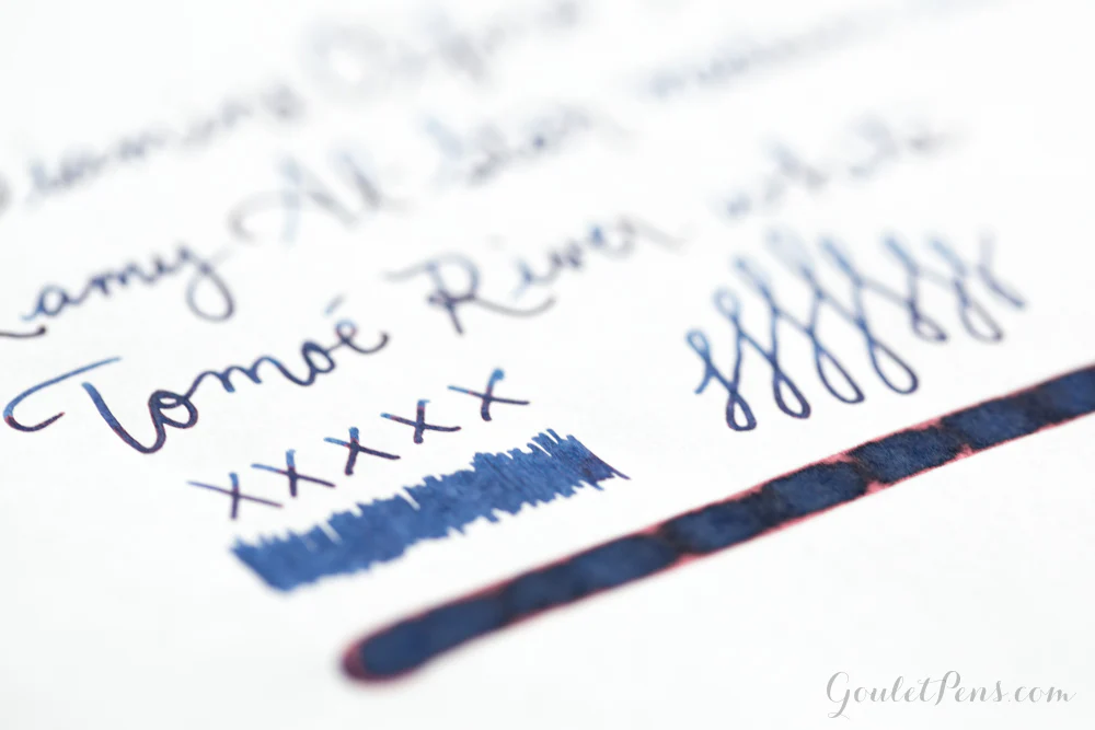 Diamine Oxford Blue - Ink Sample - Image 5