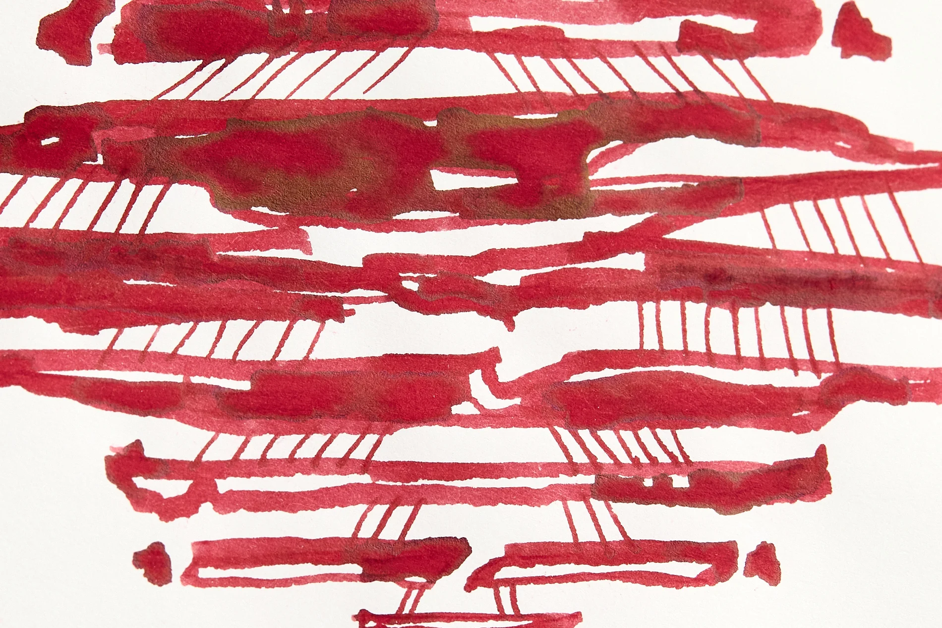 Diamine Red Dragon - 80ml Bottled Ink - Image 5