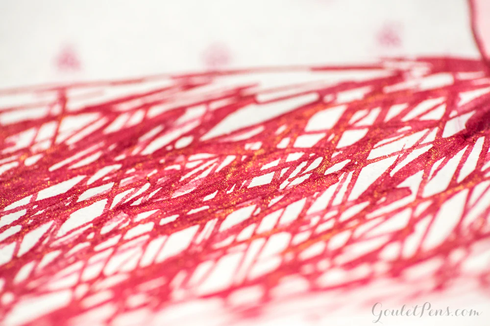 Diamine Red Lustre - 50ml Bottled Ink - Image 8