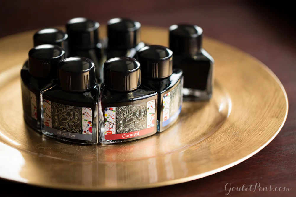 Diamine Regency Blue - 40ml Bottled Ink - Image 7