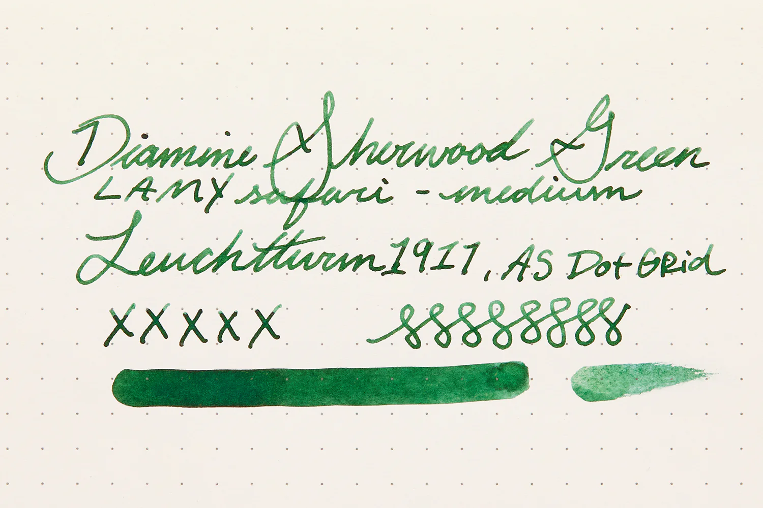 Diamine Sherwood Green - 30ml Bottled Ink - Image 8