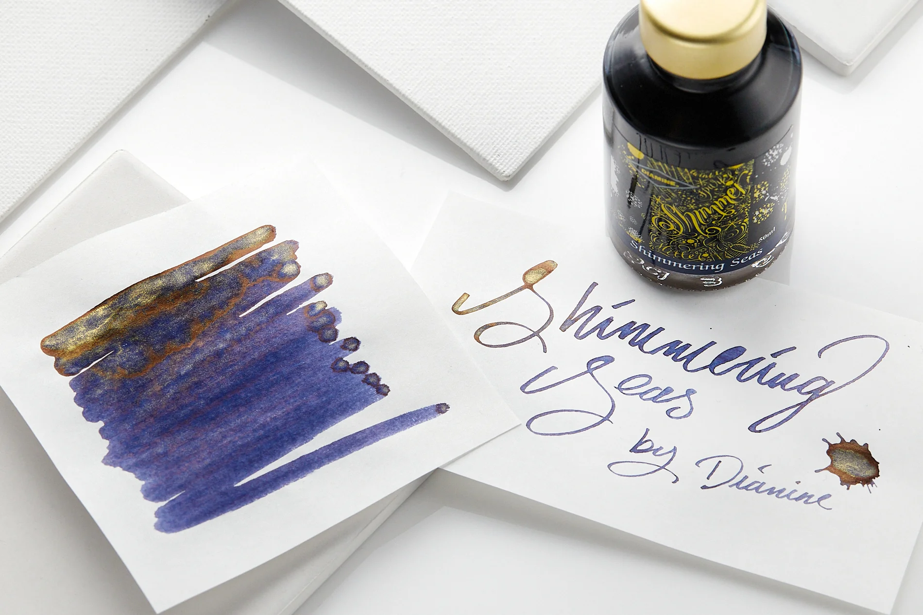 Diamine Shimmering Seas - Ink Sample - Image 11