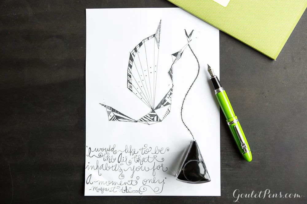 Diamine Silver Fox - 40ml Bottled Ink - Image 7