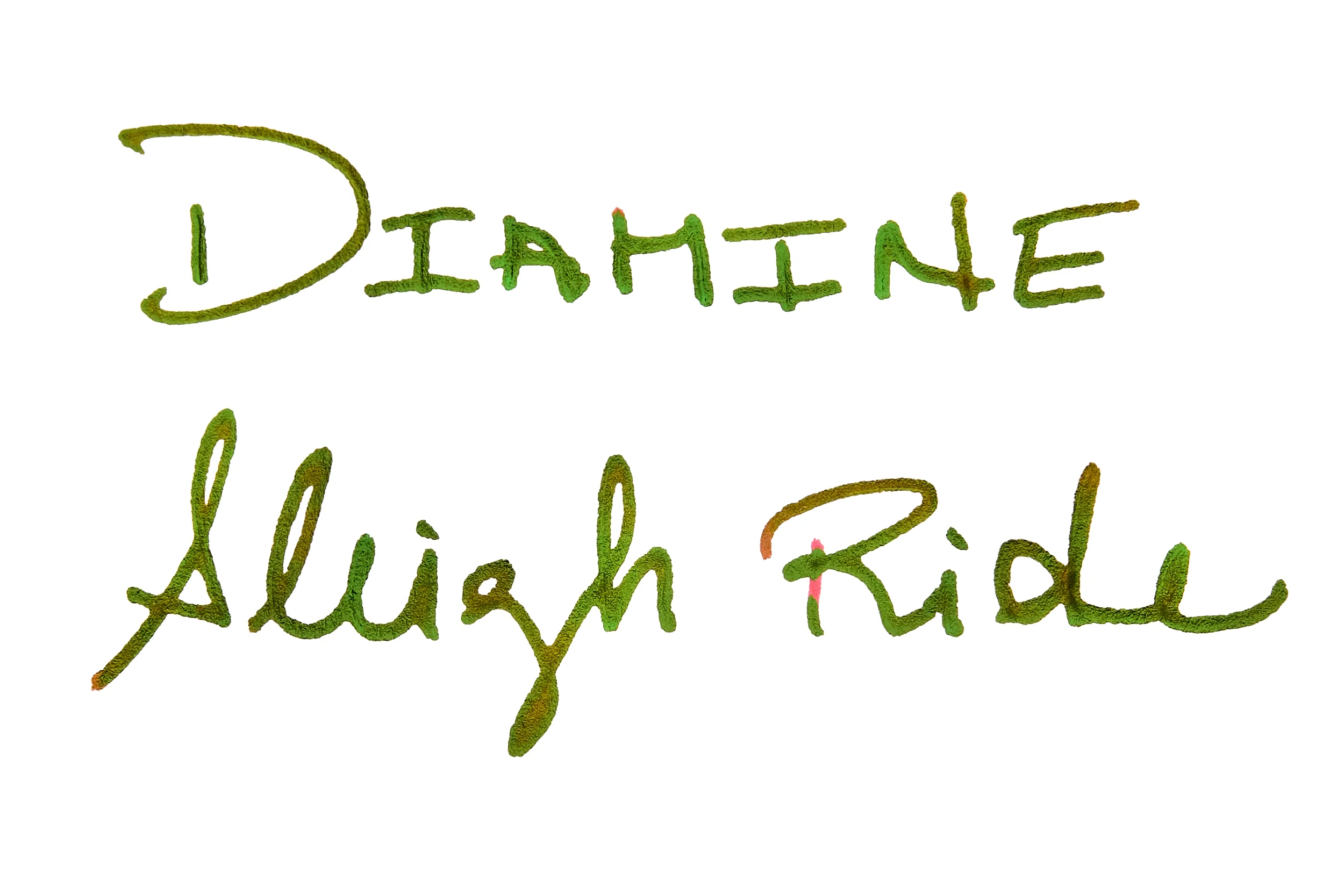 Diamine Sleigh Ride - 50ml Bottled Ink - Image 2