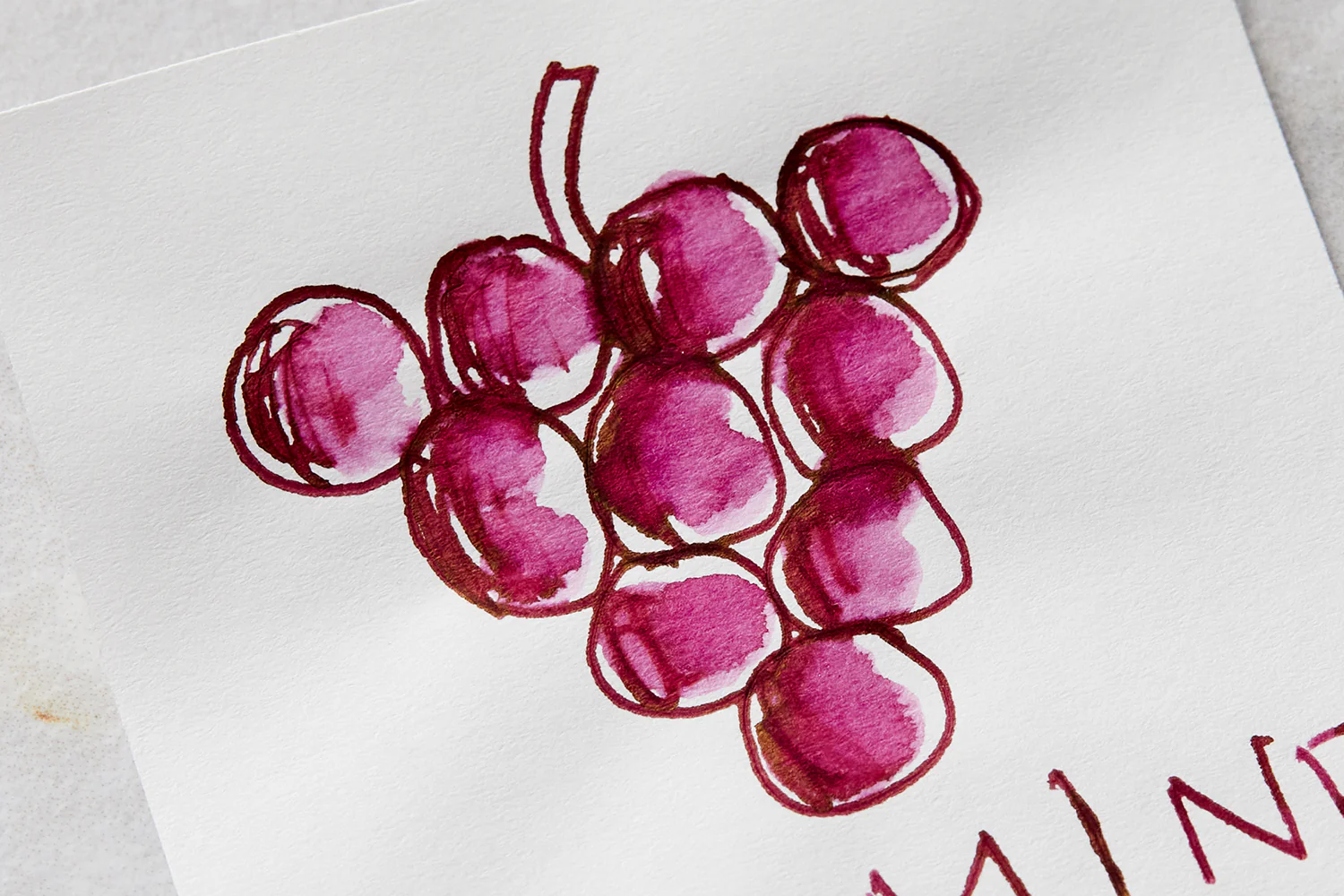 Diamine Syrah - 30ml Bottled Ink - Image 4