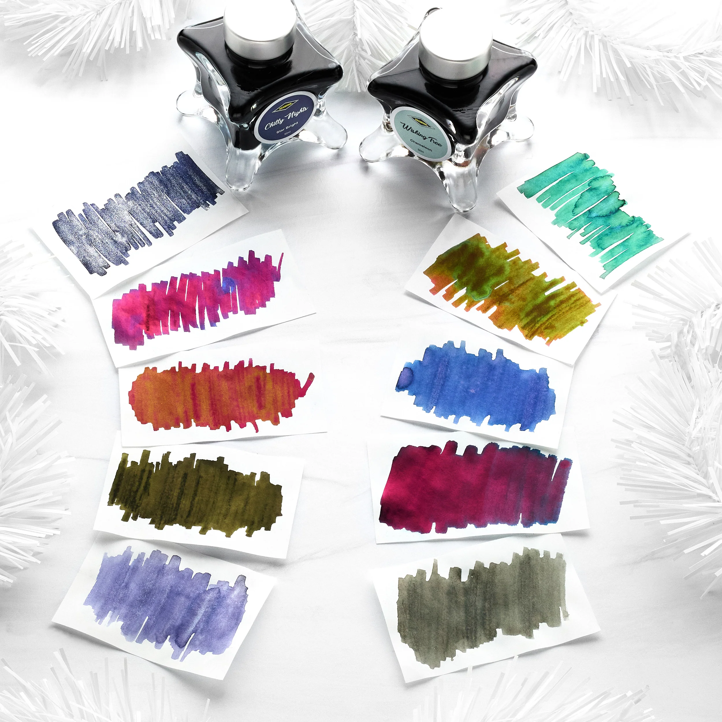 Diamine Cosmic Glow - 50ml Bottled Ink - Image 8