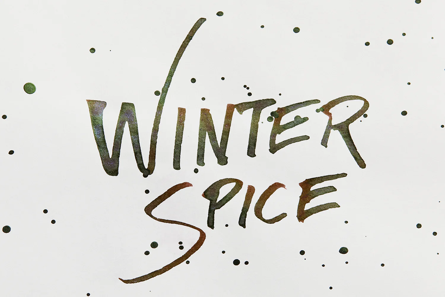 Diamine Winter Spice - Ink Sample - Image 3