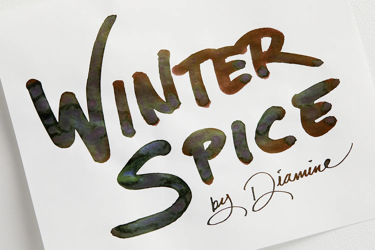 Diamine Winter Spice - Ink Sample - Image 6