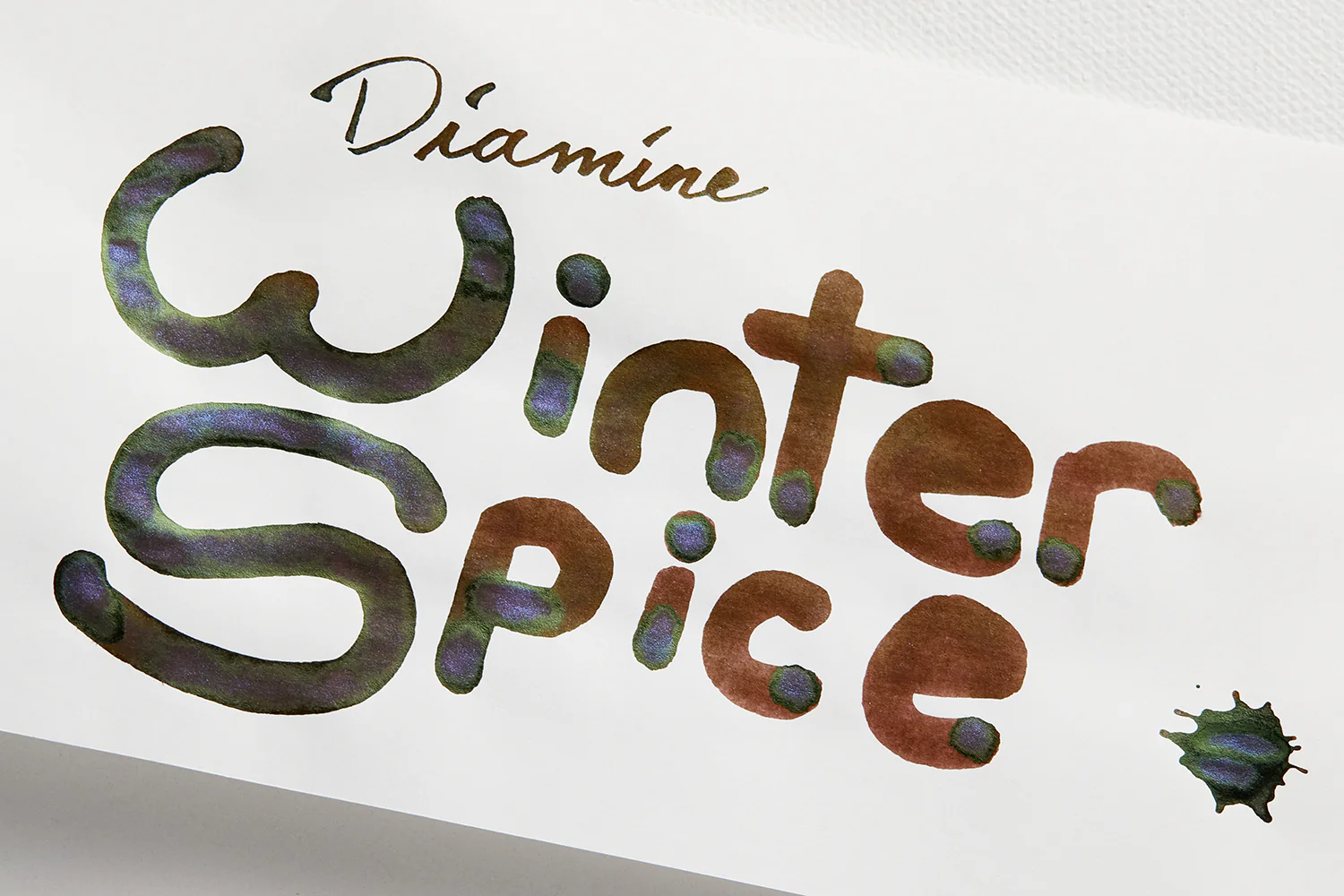 Diamine Winter Spice - Ink Sample - Image 7