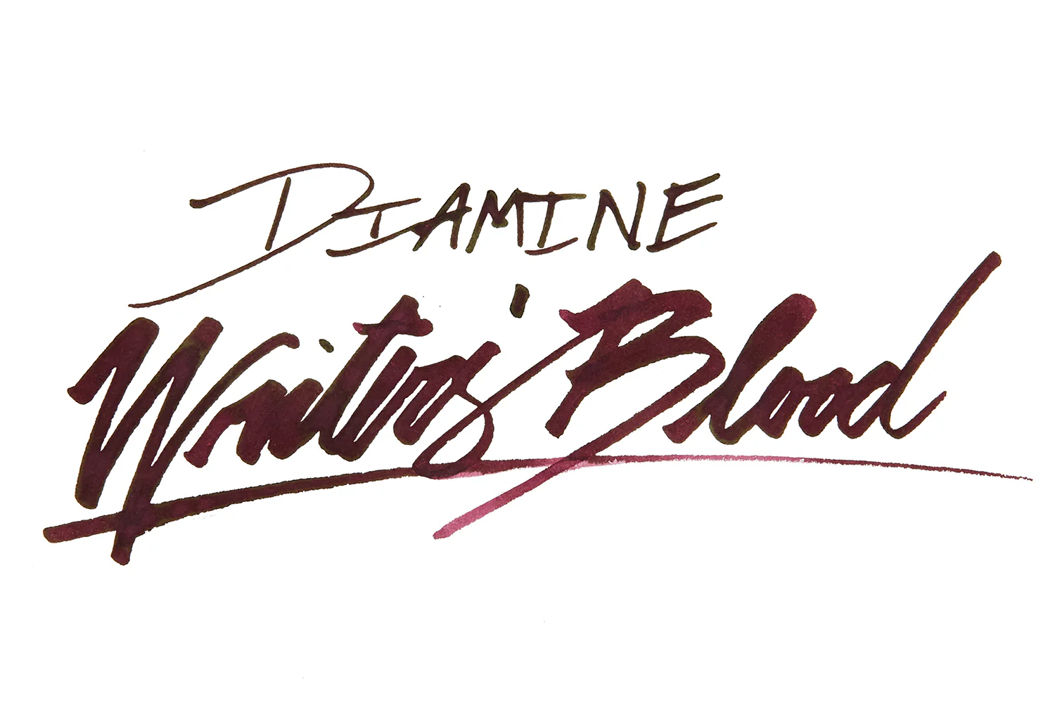 Diamine Writer's Blood - 30ml Bottled Ink - Image 2