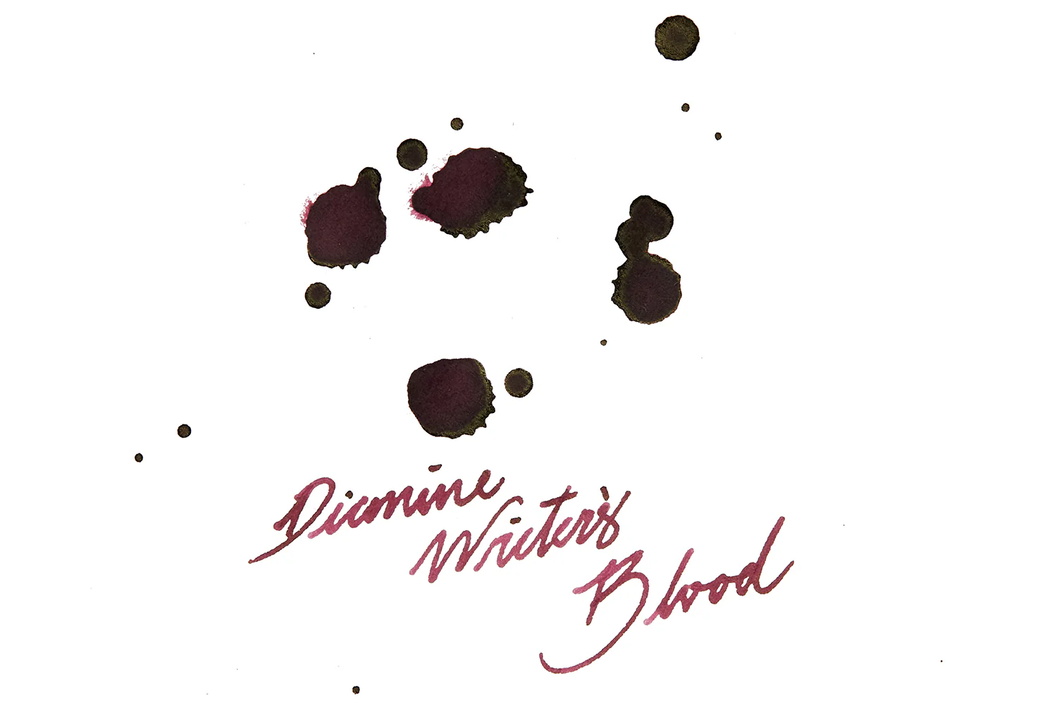 Diamine Writer's Blood - 30ml Bottled Ink - Image 9