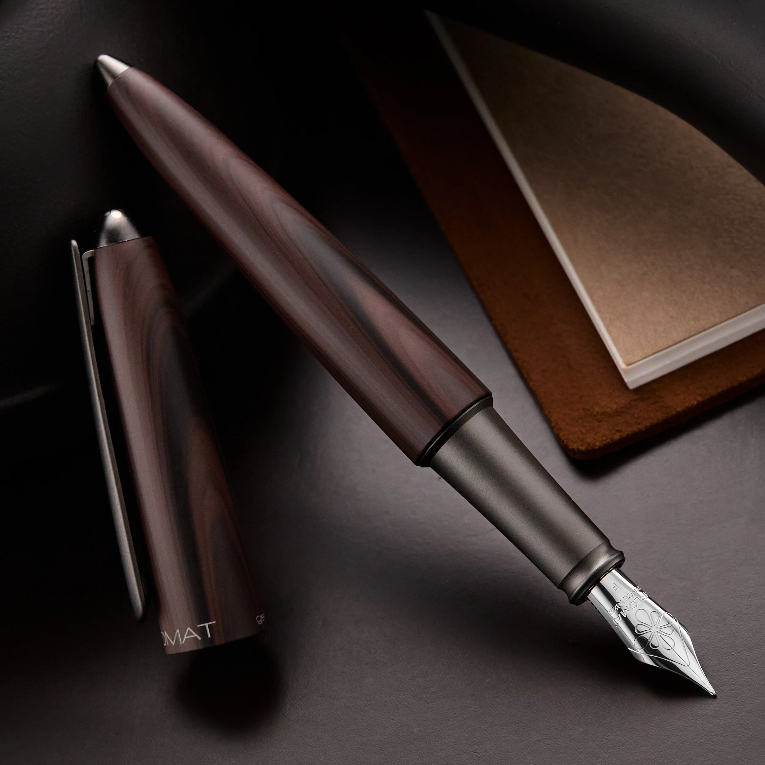 Diplomat Aero Fountain Pen - Black Forest - Image 6