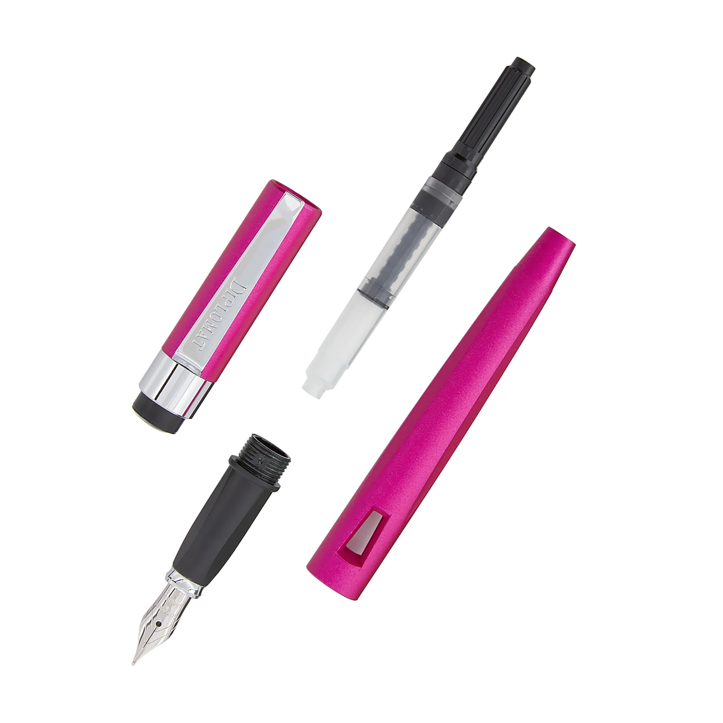 Diplomat Magnum Fountain Pen - Hot Pink - Image 3