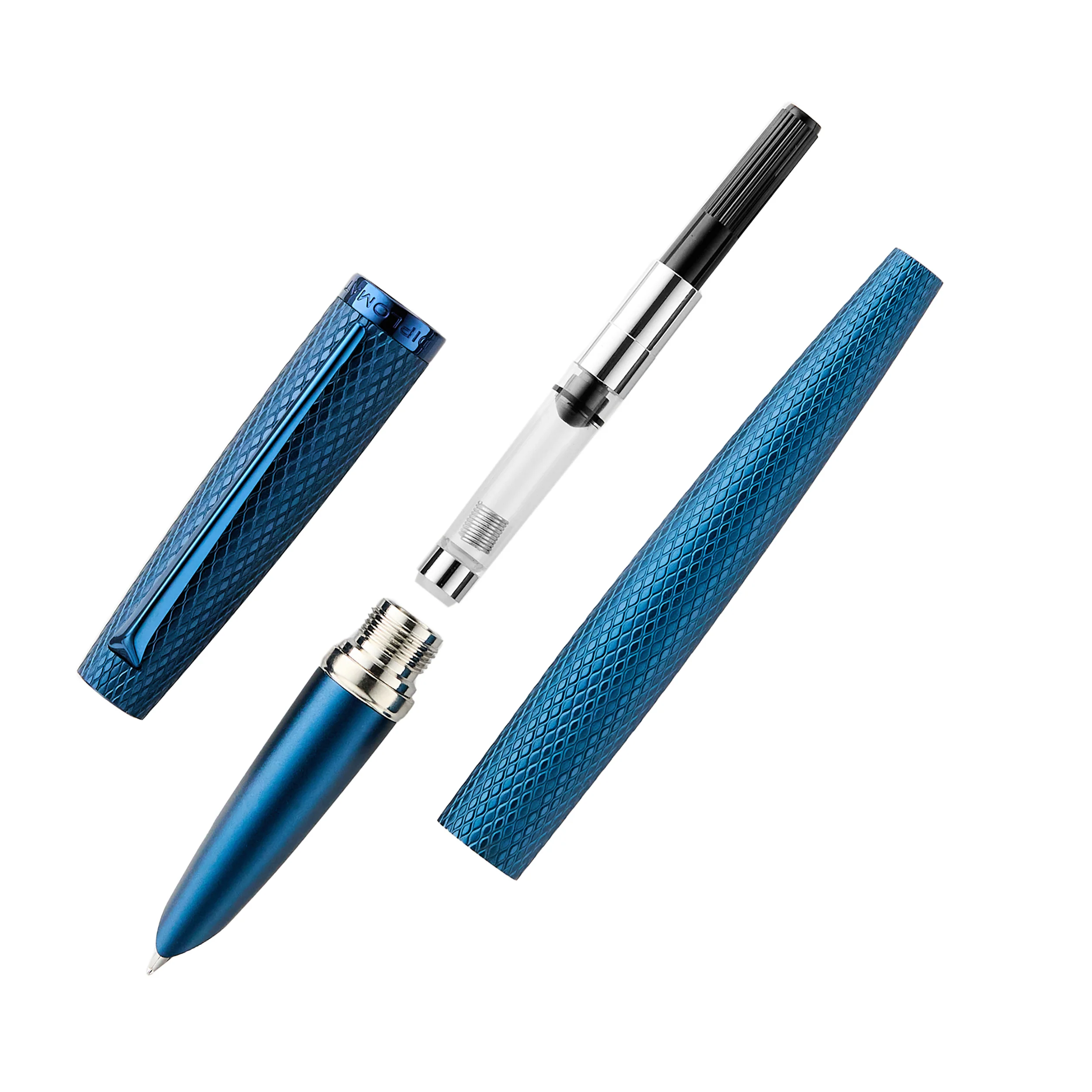 Diplomat Viper Fountain Pen - Blue - Image 3