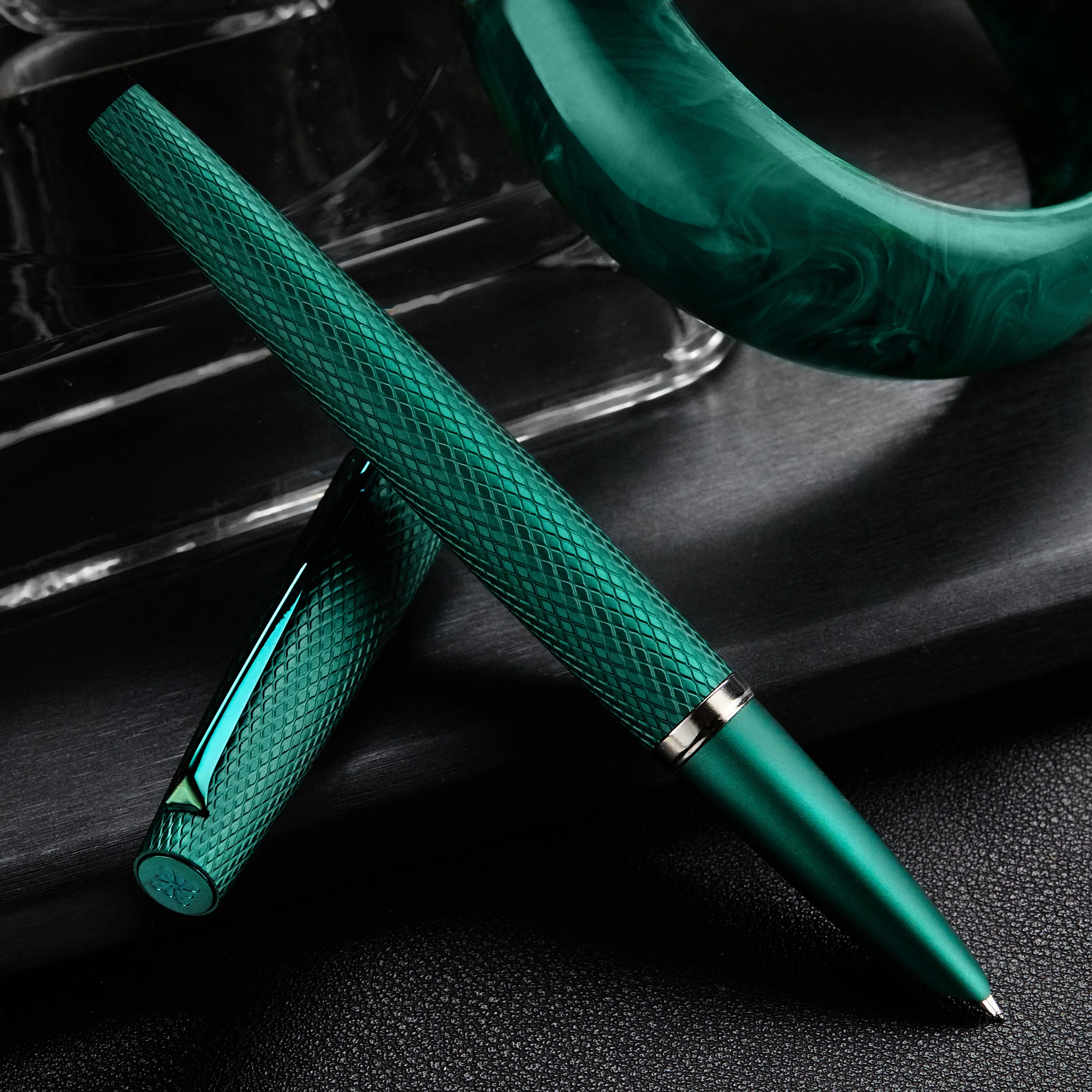 Diplomat Viper Fountain Pen - Green - Image 9