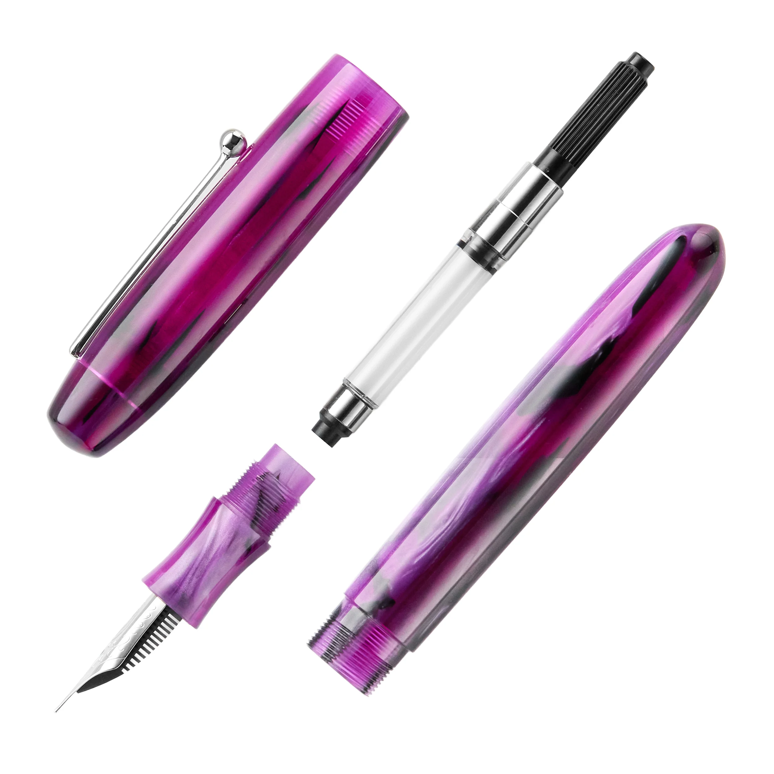 Edison Collier Fountain Pen - Ancient Orchid - Image 3