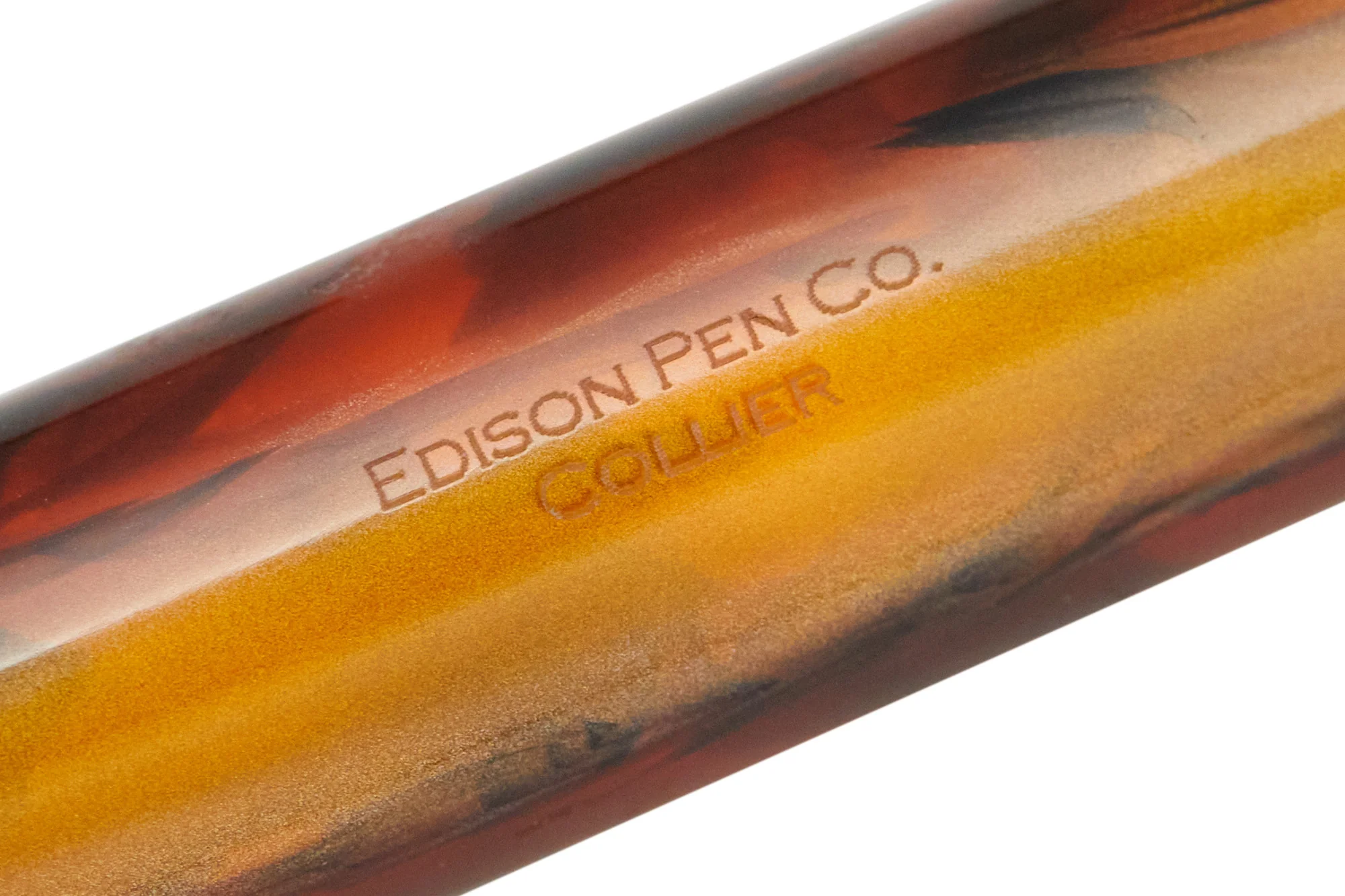 Edison Collier Fountain Pen - Antique Marble - Image 5