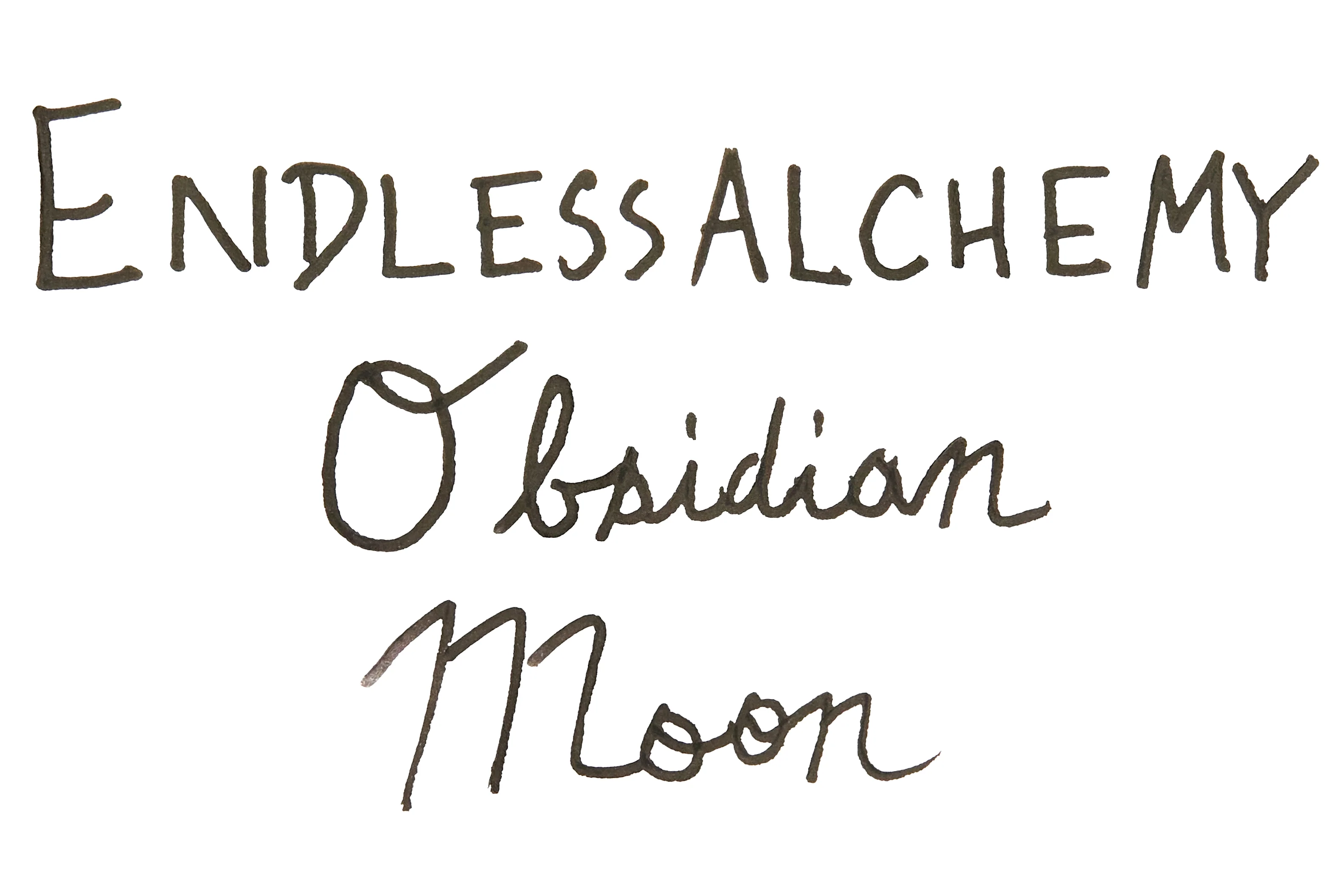 Endless Alchemy Obsidian Moon - Ink Sample - Image 2