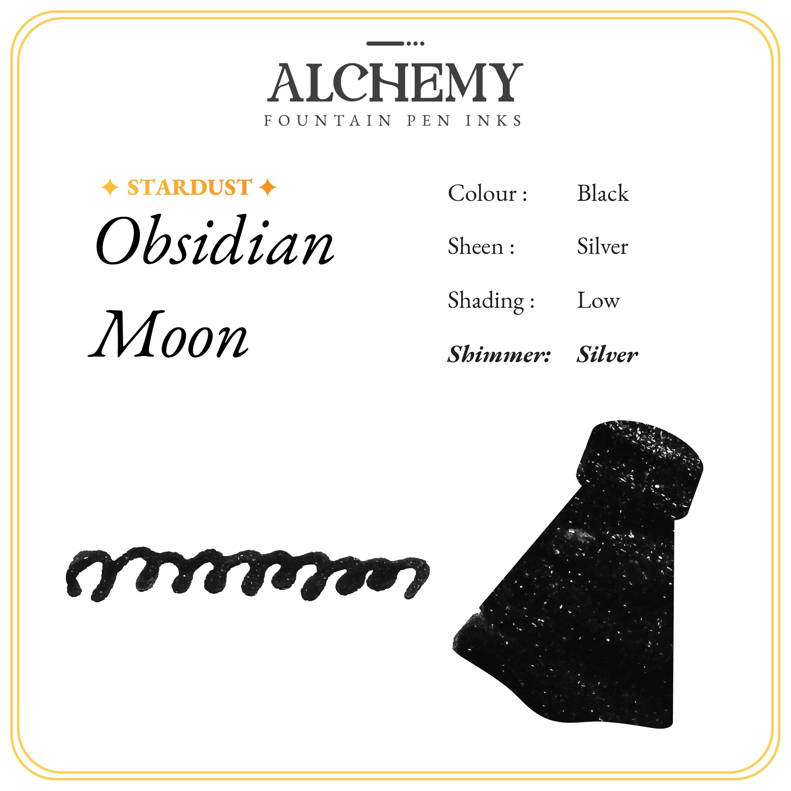 Endless Alchemy Obsidian Moon - Ink Sample - Image 8