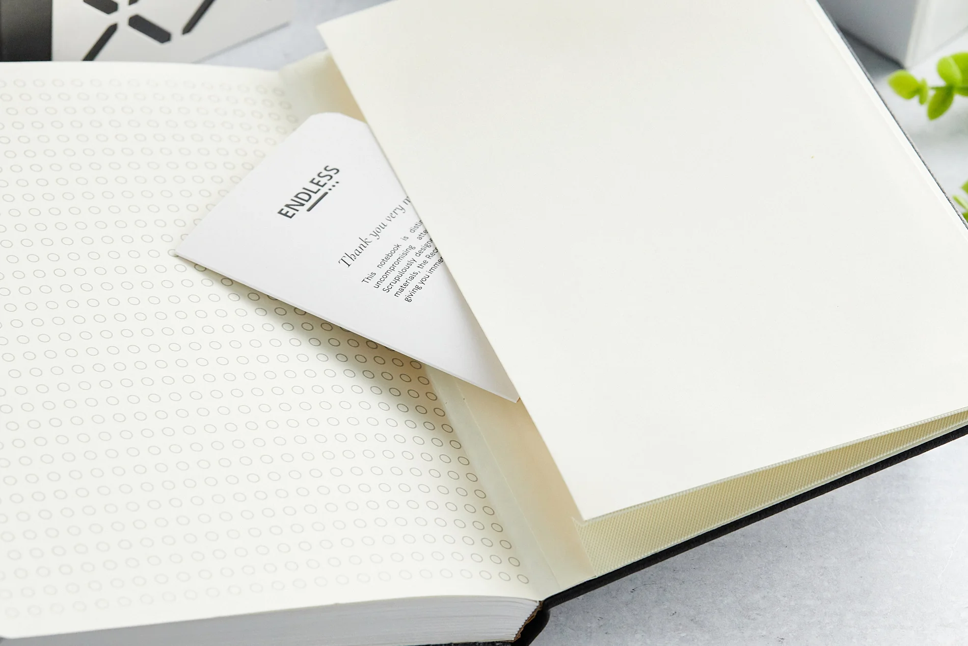 Endless Recorder A5 Notebook - Deep Ocean, Dot Grid - Image 8