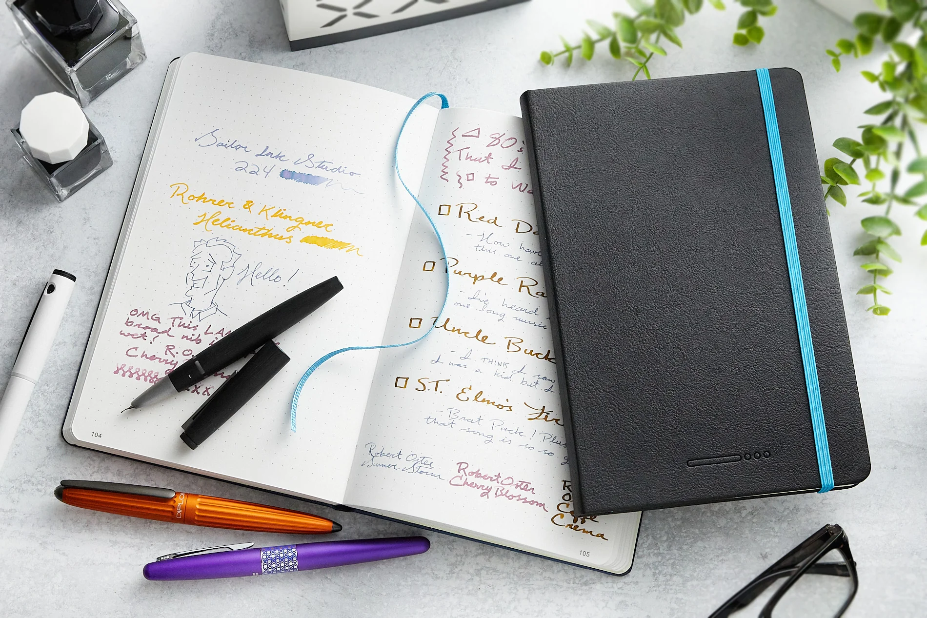Endless Recorder A5 Notebook - Infinite Space, Dot Grid - Image 10